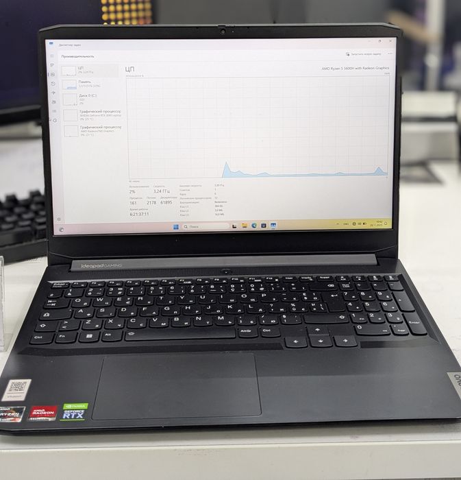 Ігровий ноутбук Lenovo ideapad gaming 3 15arh6