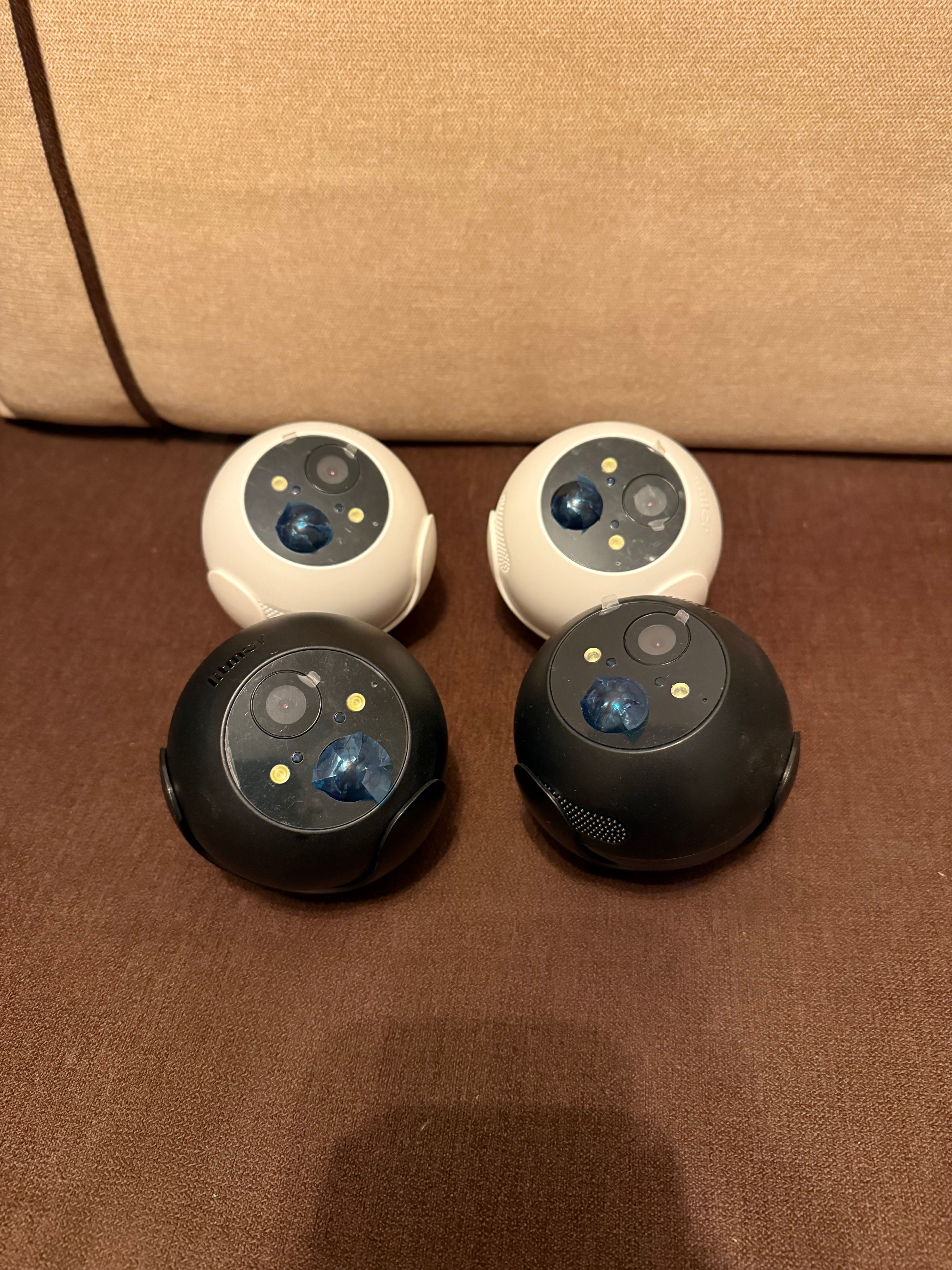 Kamery Monitoring LITMOR 4x NOWE WiFi Aplikacja IP Najtaniej