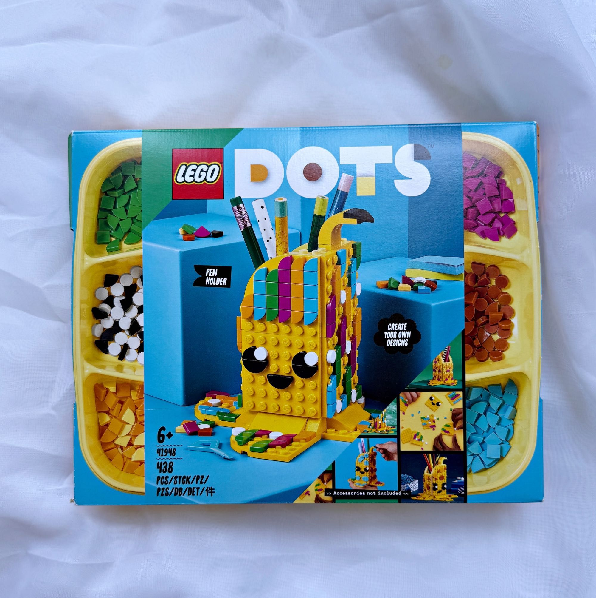 LEGO DOTS Uroczy banan — pojemnik na długopisy