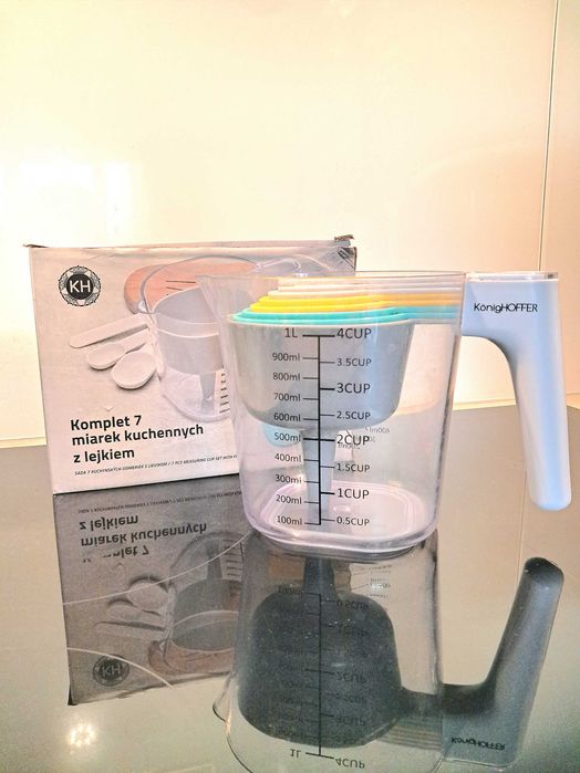 Miarki kuchonne z lejkiem