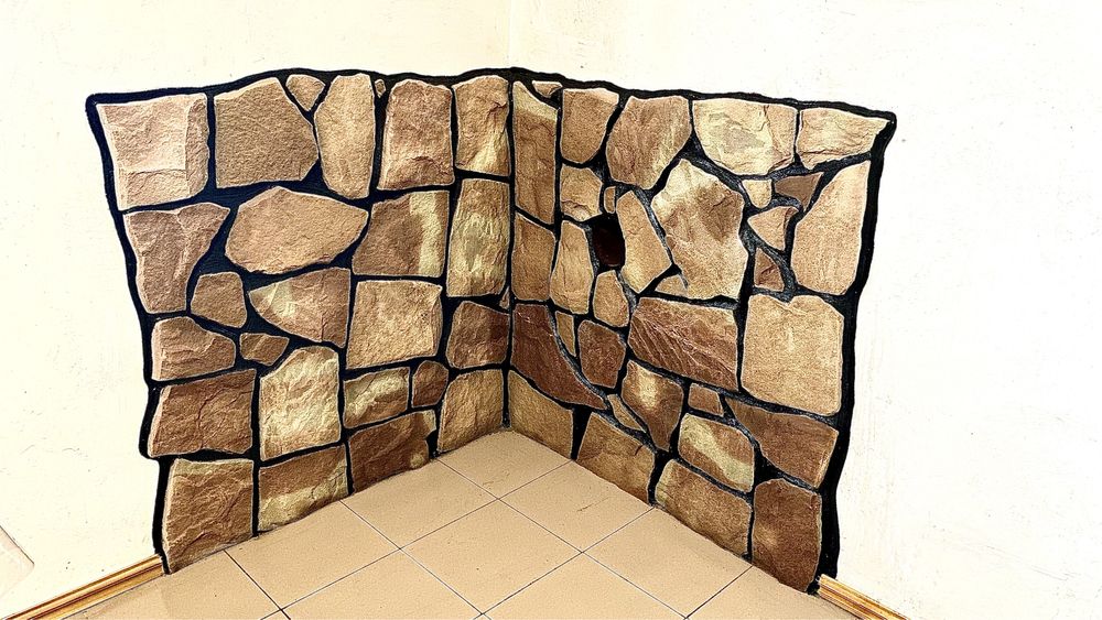 Рваний камінь (червоний)