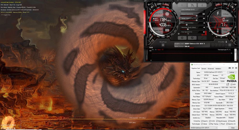 MSI 1070Ti DUKE топ серед цього типу відкокарт