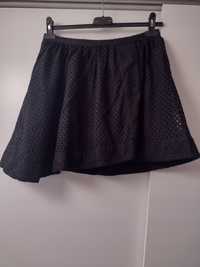 Nowa czarna asymetryczna ażurowa spódnica iro otilia 38