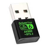 Adaptador USB WiFi 6 + Bluetooth 5.3 AX900