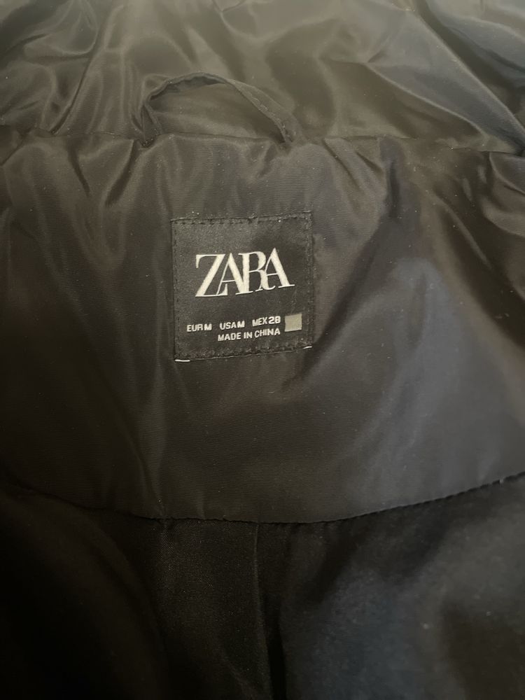 Пуховик довгий Zara