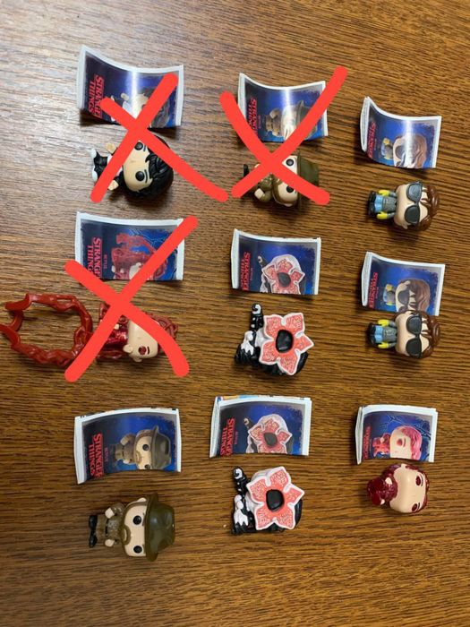 Обмен игрушек с осд / Очень странные дела / stranger things