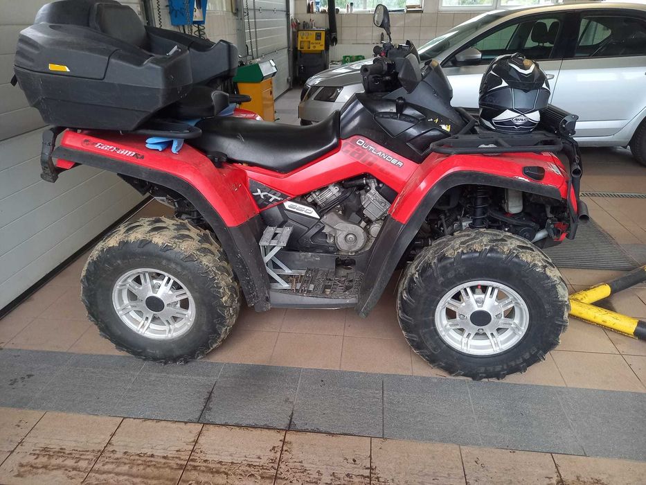 Quad Can-Am Outlander 650 BRP – mocny, niezawodny, sprawny i zadbany