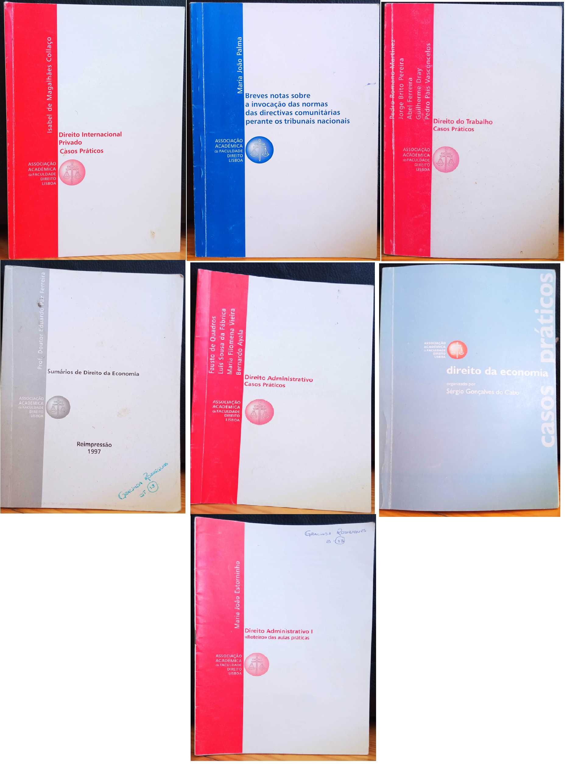 Direito - Fiscal/Administrativo/Penal/Economia/Internacional/Trabalho
