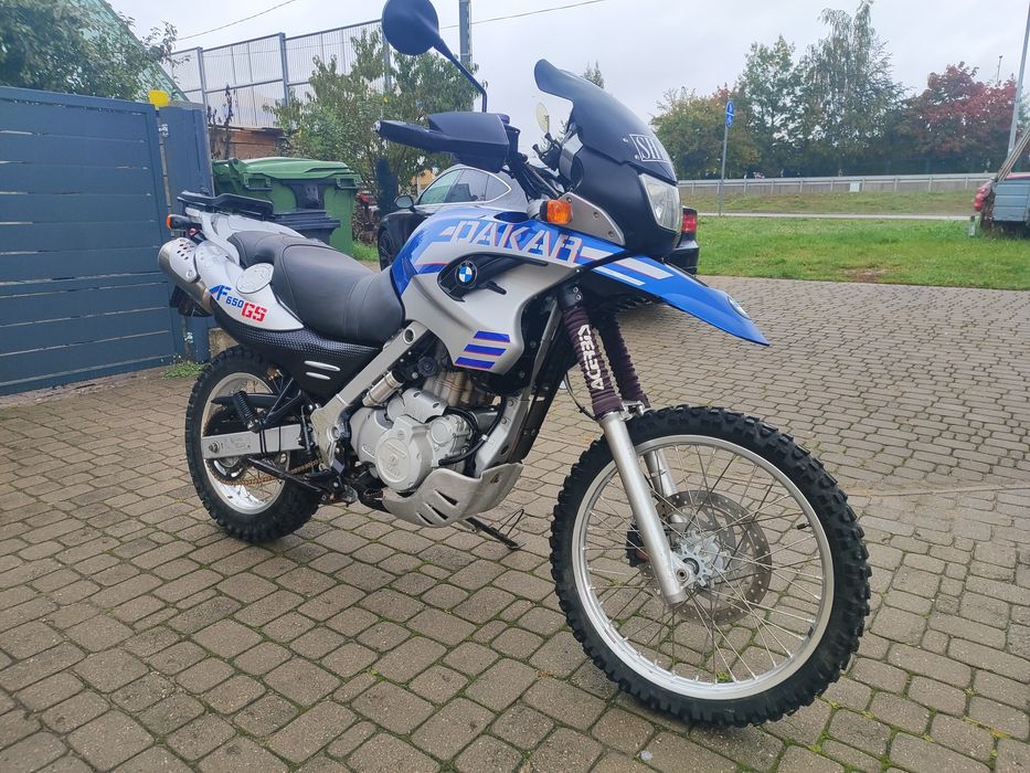 BMW F650Gs Dakar lift
