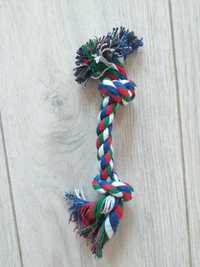 Zabawka dla psa, kolorowy sznurek