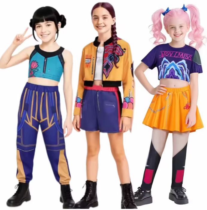 Карнавальный костюм k pop demon hunters охотницы на демонов Акция