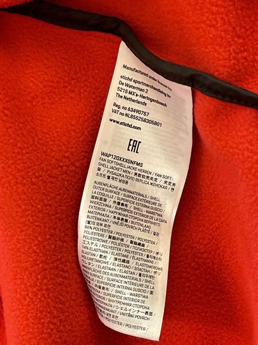 M/L Porsche Motorsport softshell kurtka zamek czarna ciepła Oryginał