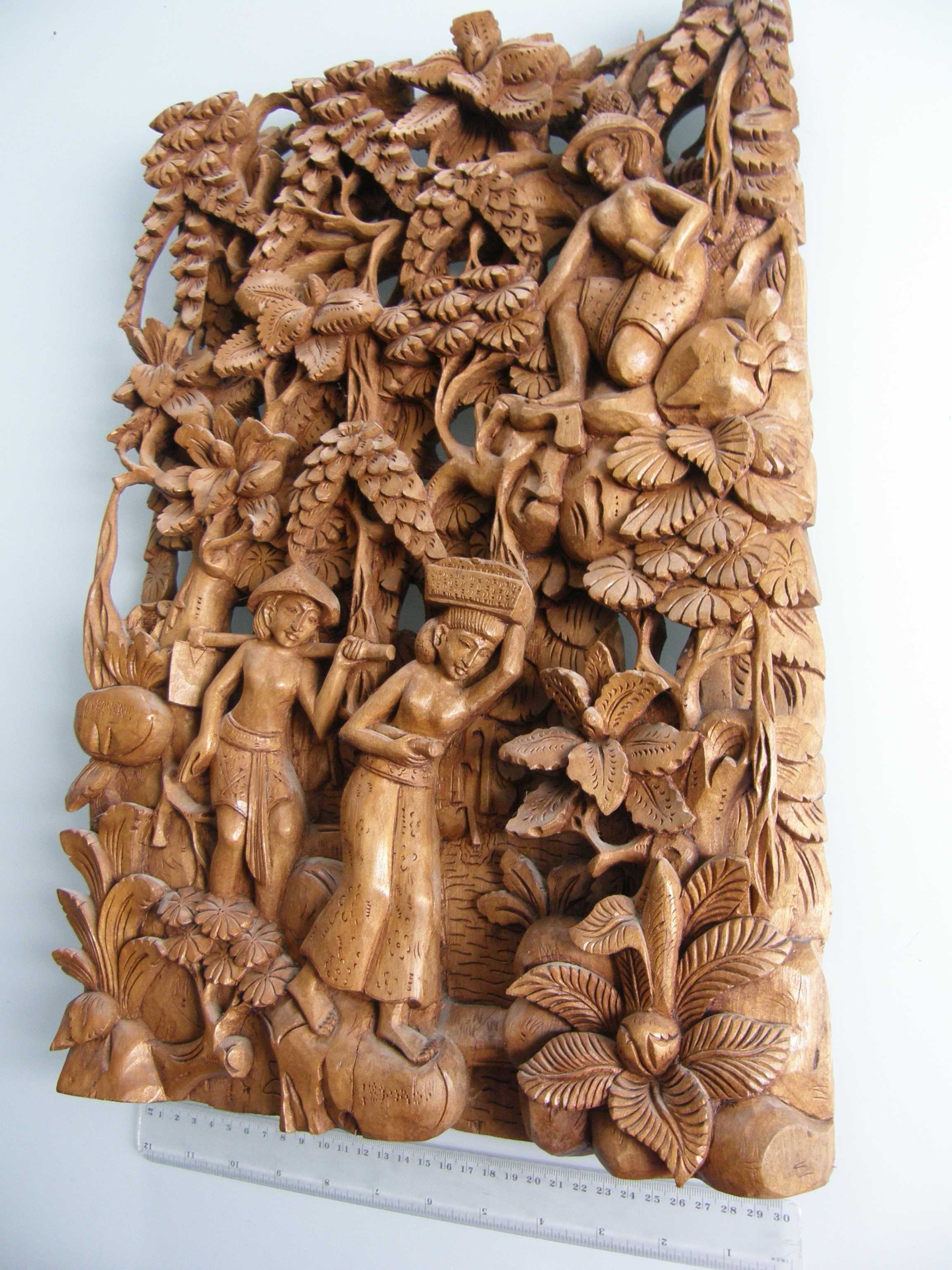 дерев'яна картина Индонезія (о.Балі)