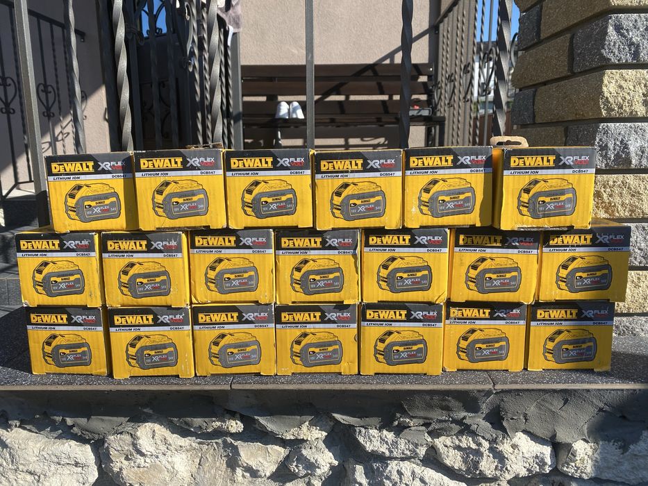Акумулятори Dewalt, dcb546,dcb547,dcb548, dcb115,dcb116,dcb118