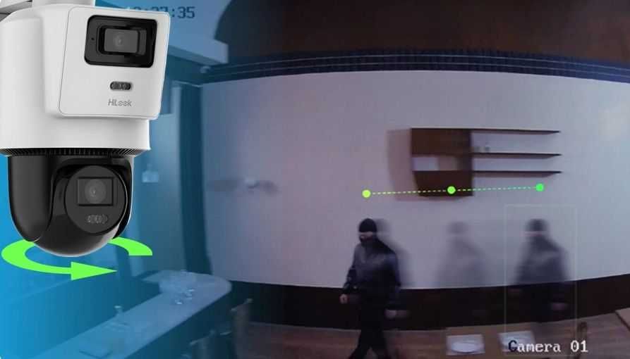 Kamera obrotowa zewnętrzna PTZ-D4 HiLook by Hikvision