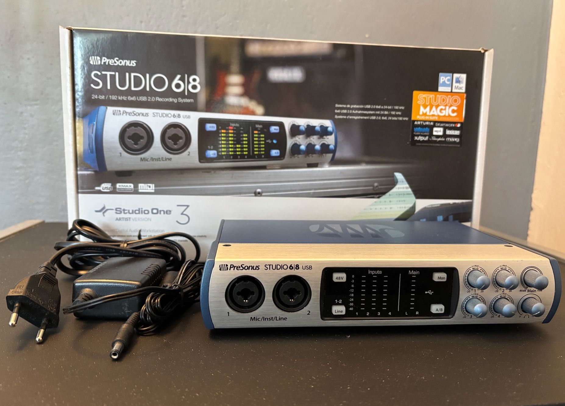 Interfejs Audio PreSonus Studio 68 usb