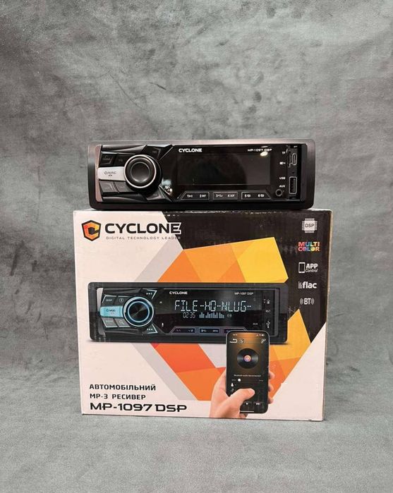 Магнітола Cyclone MP 1097 DSP Bluetooth