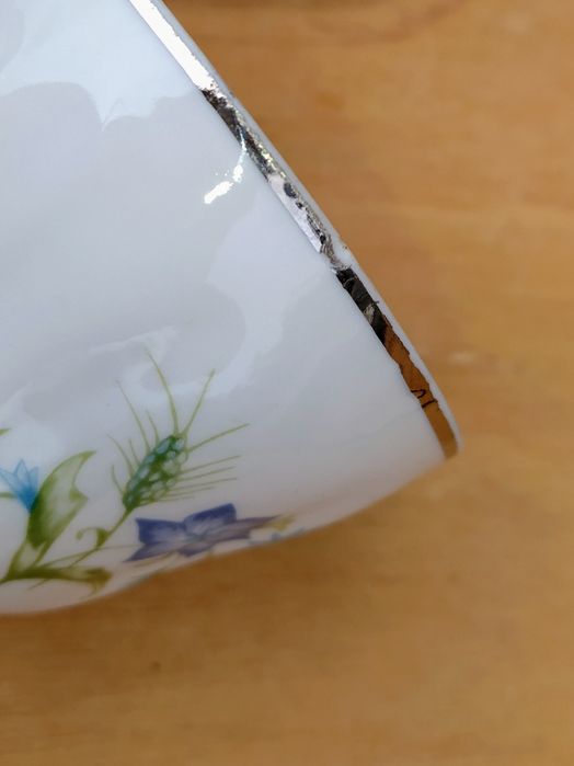 Filiżanki Ćmielów porcelanowa