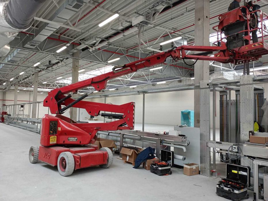 Wynajem Podnośnik koszowy nożycowy teleskopowy Głogów Lubin Polkowice