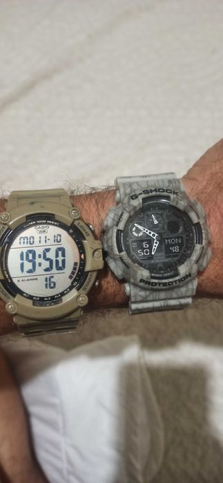 Casio ga 100-casio ae 1500wh