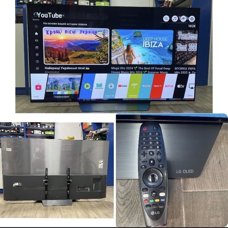 Телевізор LG OLED55B8PLA Smart TV