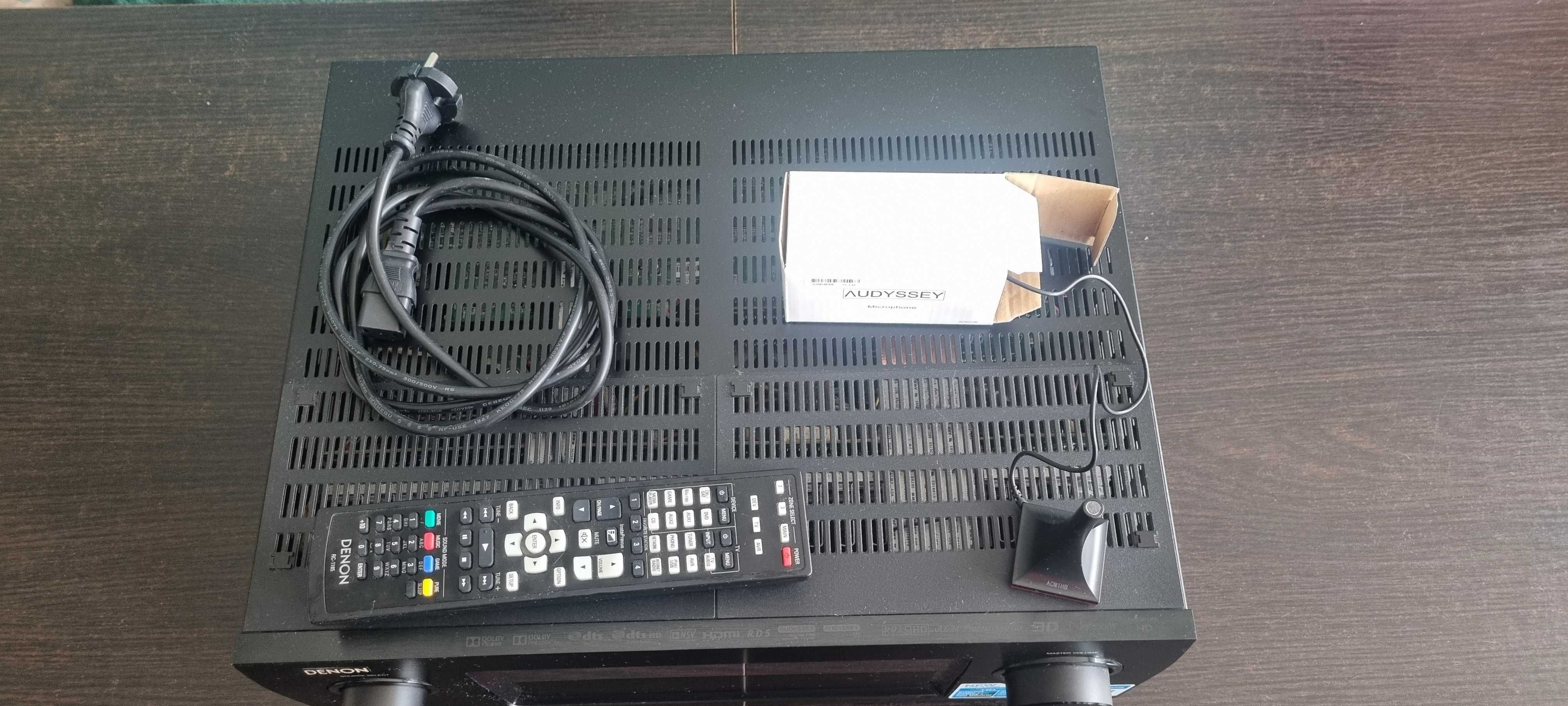 Amplituner Denon X4000 i zestaw głośników 5.0 Quadral ascent 80