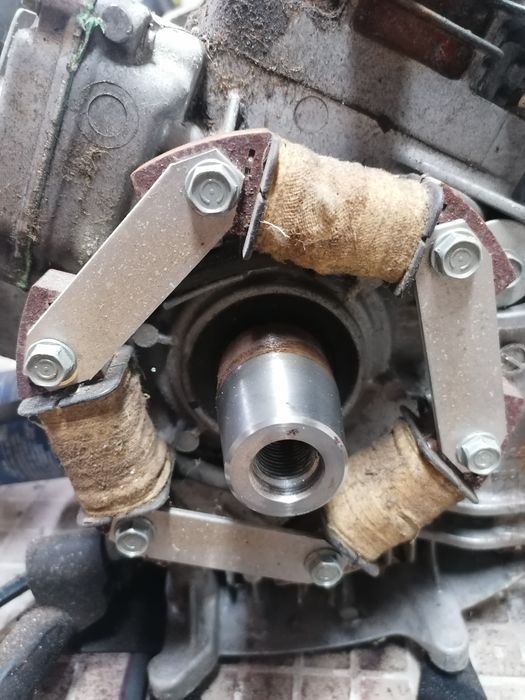 Traktorek kosiarka silnik honda gcv530 prądnica alternator generator