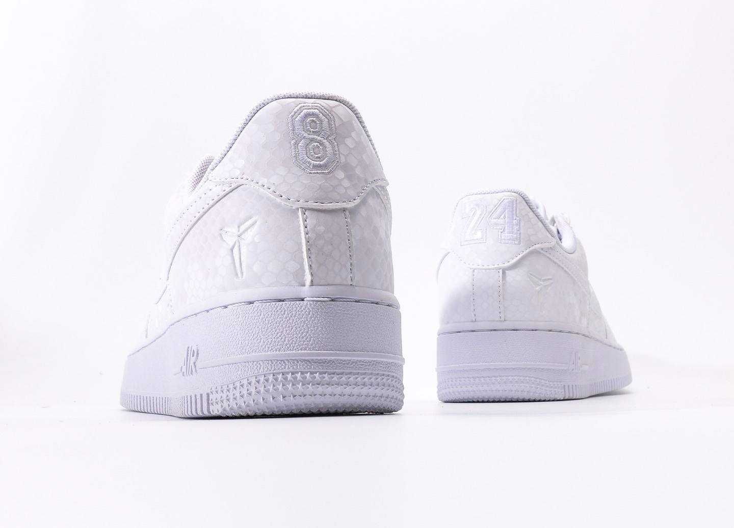 Кросівки Kobe Bryant x Nike Air Force 1 Low 'Forever White 8/24' 36-45