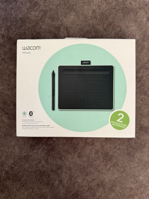 Графічний планшет Wacom Intuos S Bluetooth Pistachio