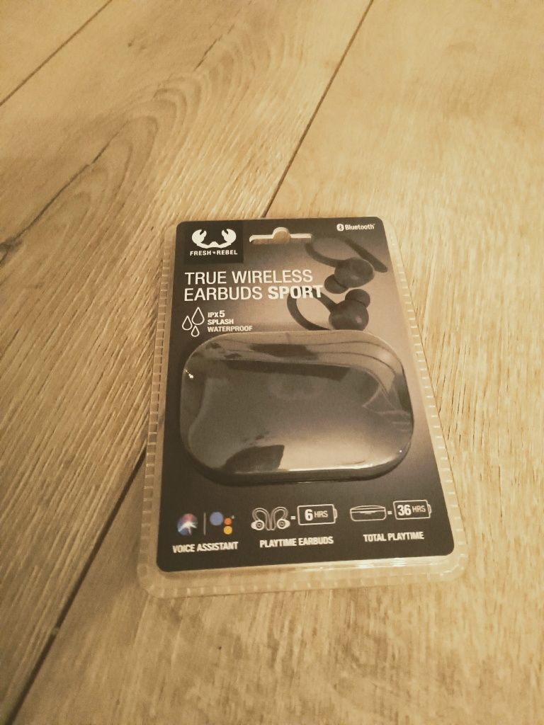 Słuchawki douszne bluetooth Fresh N Rebel Sport