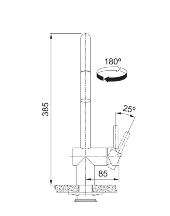 Bateria kuchenna Franke Leda Pull Out