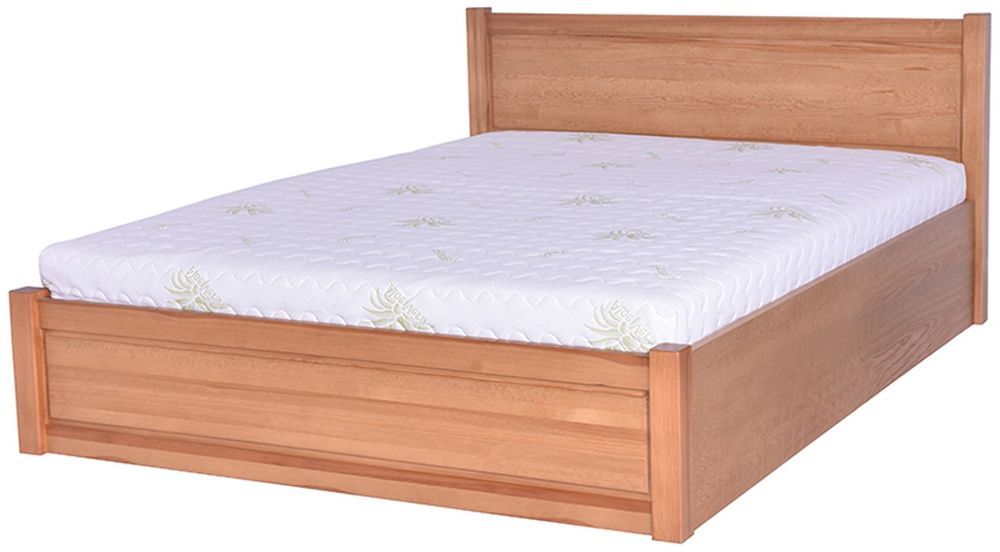 Łóżko sosnowe ALEKSANDRYT 4 STOLMIS R.D podnoszone 140x200