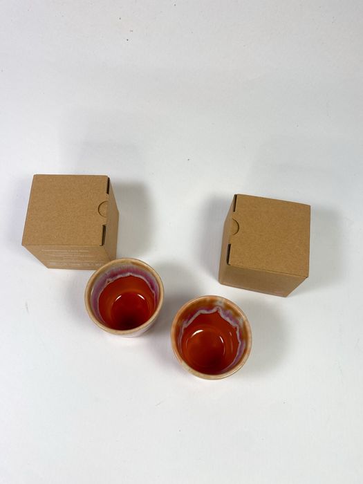 Nespresso - Copos Espresso Costa Nova Cerâmica Red Sunset (pack 2)