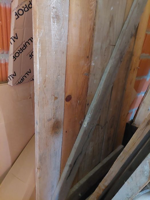 Drzwi budowlane na budowę szopy garażu 100x210