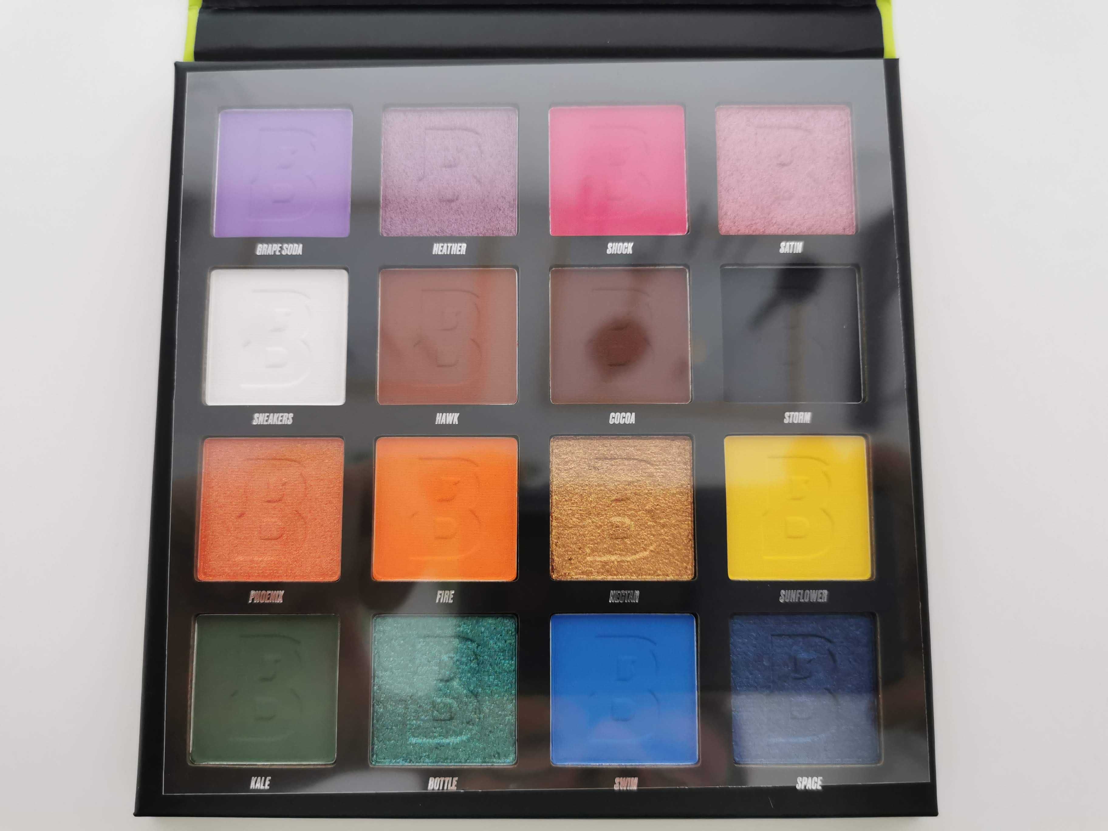 Beauty Bay Bright 2.0 - 16 Colour Palette paleta cieni kolorowych