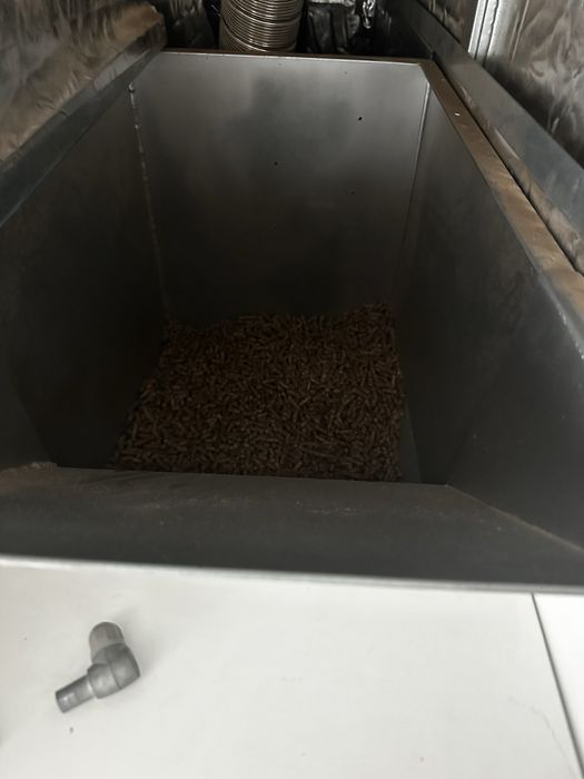 Lareira a pellets Dupla face