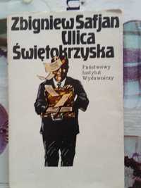 Ulica Świętokrzyska książka Zbigniew Safjan 1980
