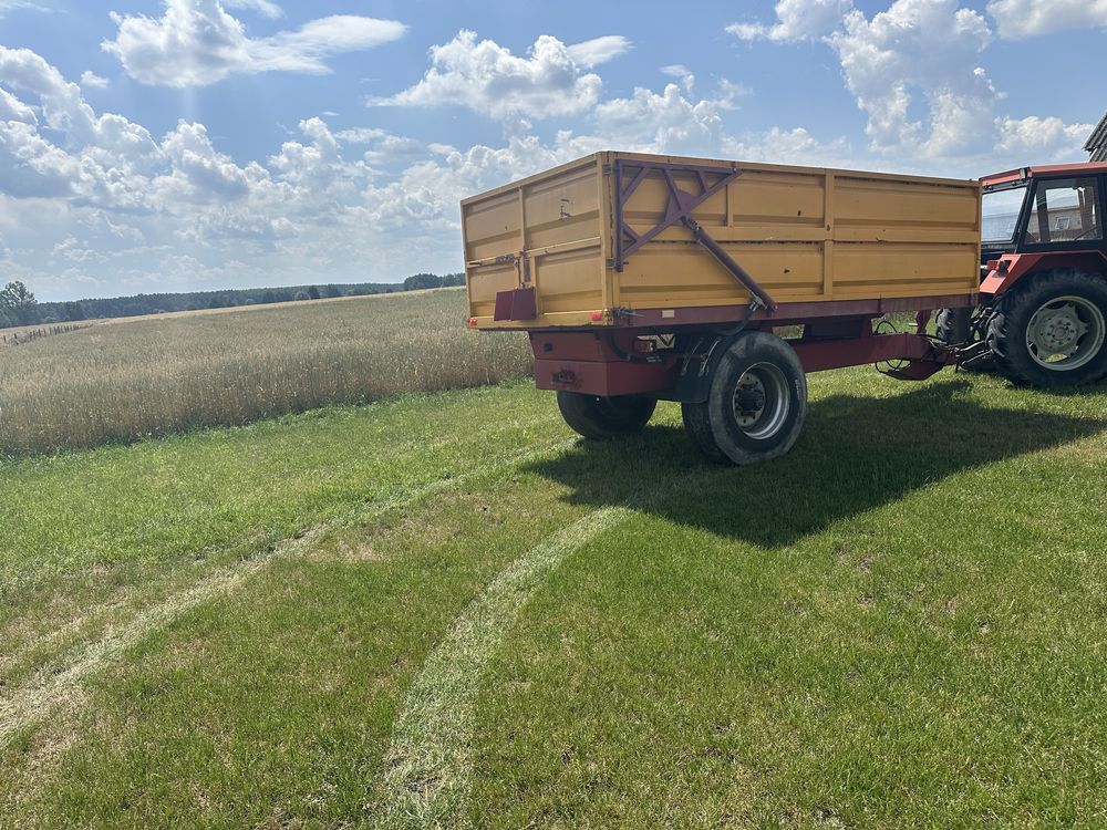 Przyczepa rolnicza skorupowa 7ton