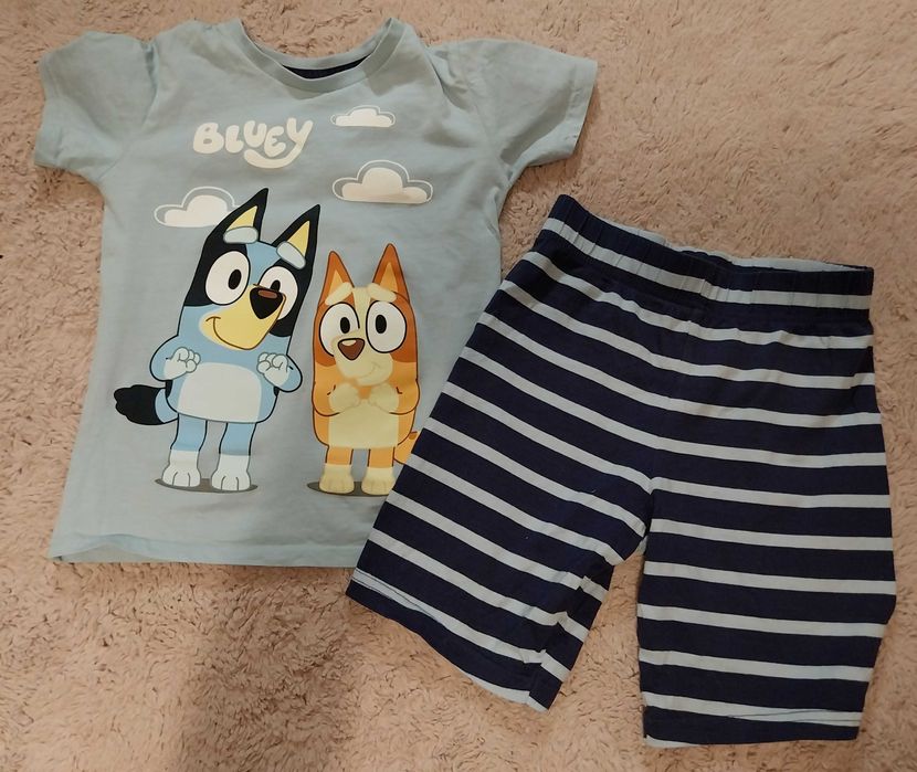 Piżamka 5-6 lat bluey i bingo