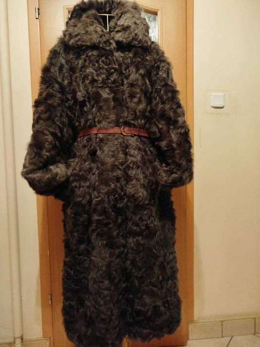 Futro naturalne duży rozmiar