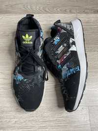 Buty sportowe Adidas kolorowe sneakersy 45 1/3