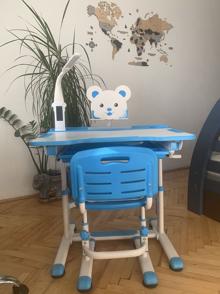 Дитяча парта, стіл письмовий Teddi