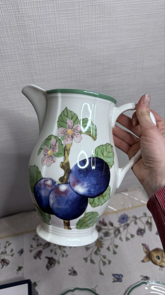 French garden modern fruits Villeroy&boch глечик