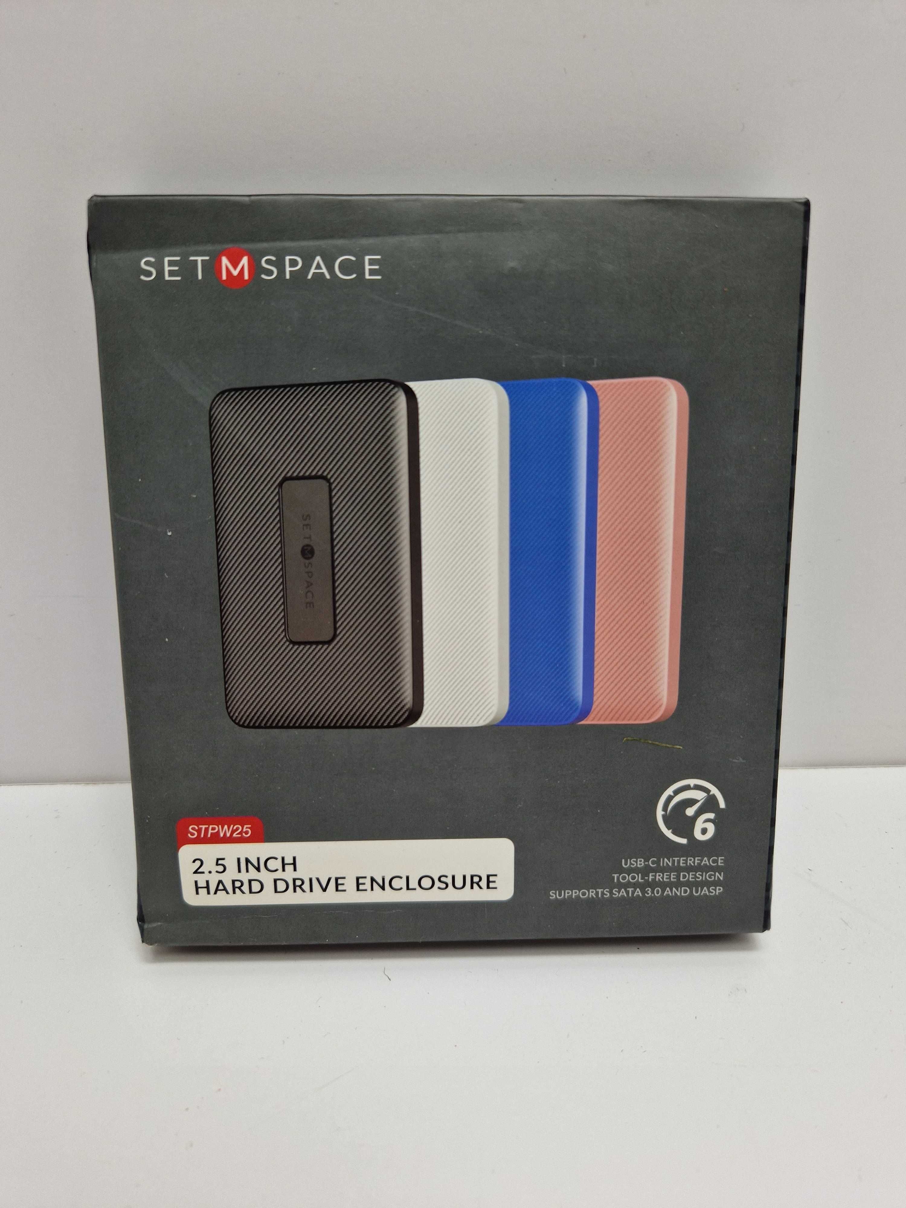 Setmspace obudowa dysku twardego 2,5" bez użycia narzędzi 3.0 czarny