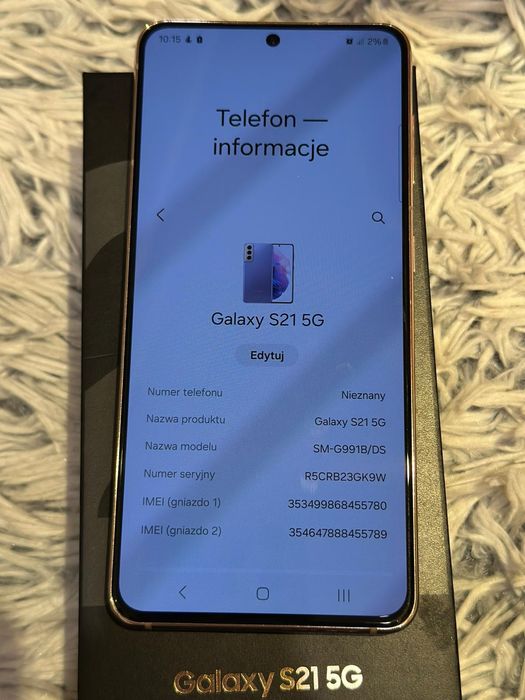 Samsung S21 5G 256GB 8GB RAM
