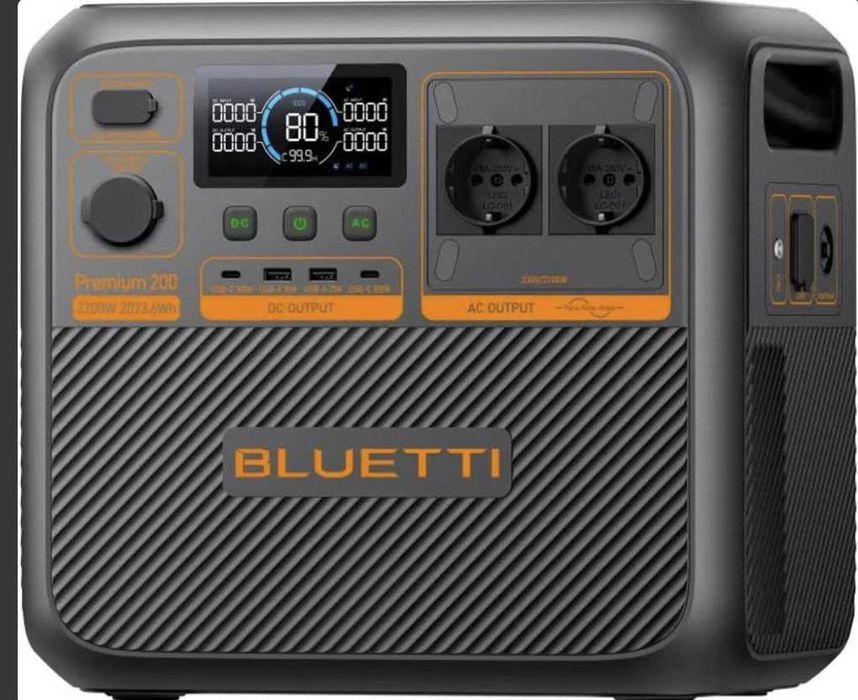 Bluetti Premium 200 V2 2600W 2073Wh — інвестиція у енергонезалежність!