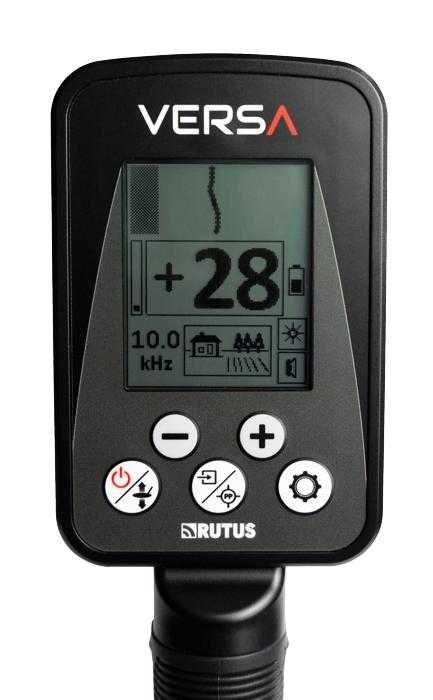 Wykrywacz Metali Rutus Versa DD24 + Słuchawki SR-1 - Zestaw