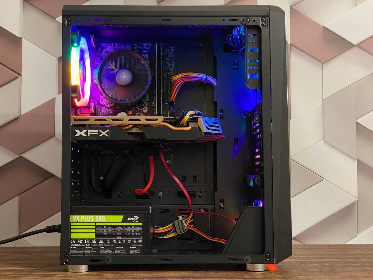 ПК Ryzen 3 1200AF/Colorful A320M-K Pro/8gb/RX580 4Gb/500W/120/500Gb