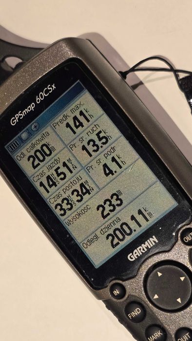 Nawigacja górska w góry GPS Garmin GPSmap 60CSx wodoodporny