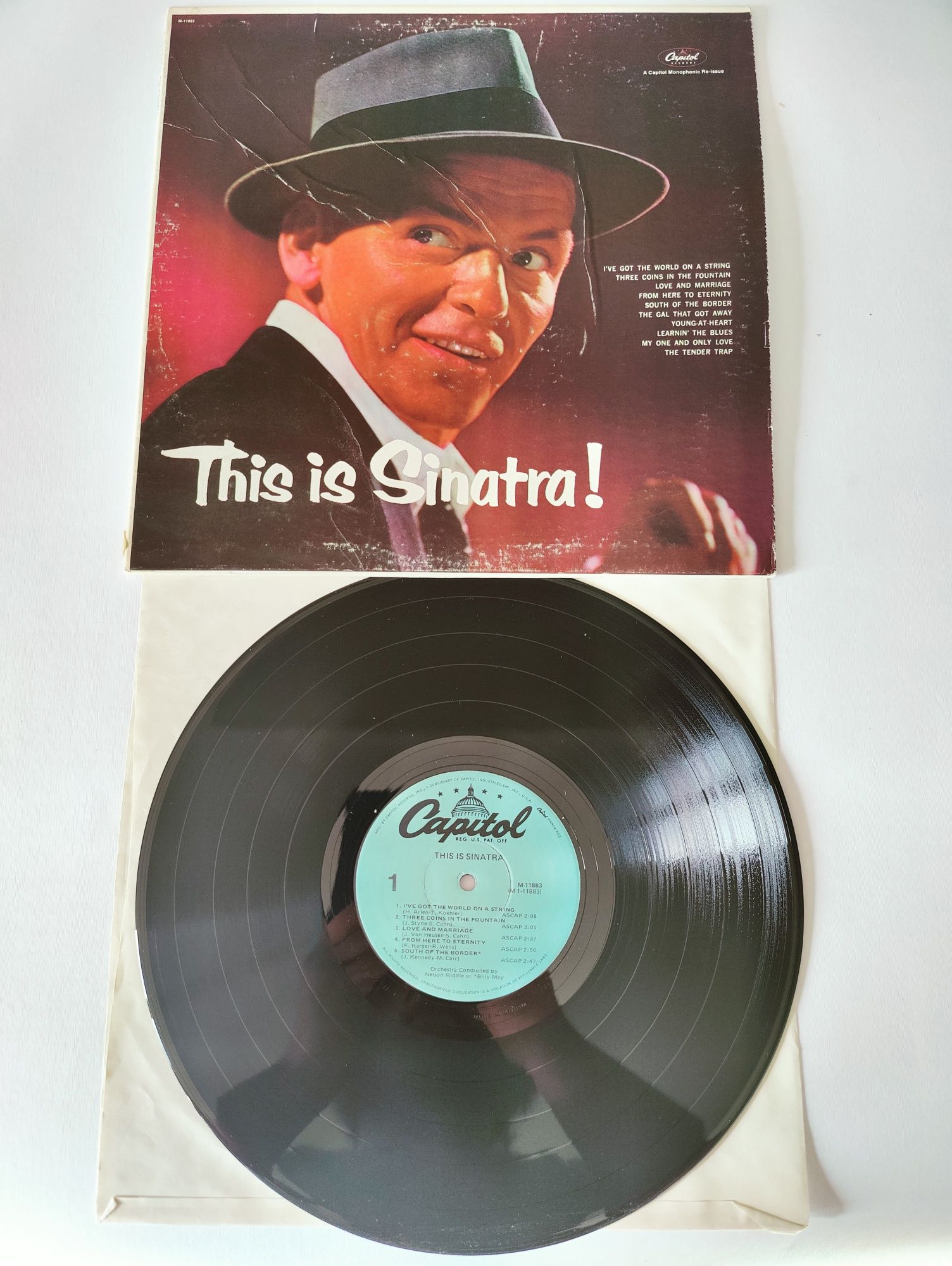 Frank Sinatra lp вініл різні альбоми США платівка